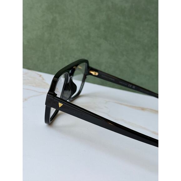 NEW Bottega Veneta BV1336OA Black Aviator Eyeglasses Frames main image 5